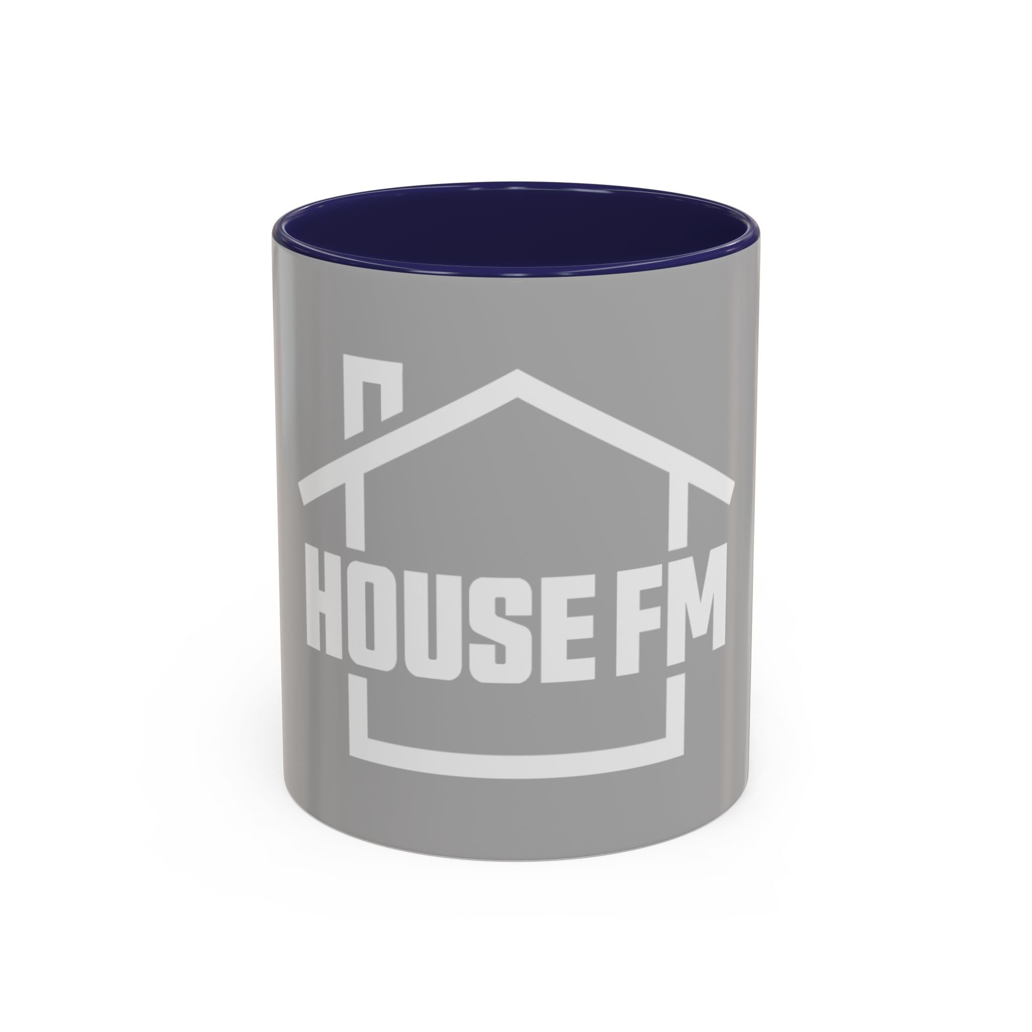 Modern House FM Coffee Mug - 11 & 15oz Accented Drinkware for Music Lovers