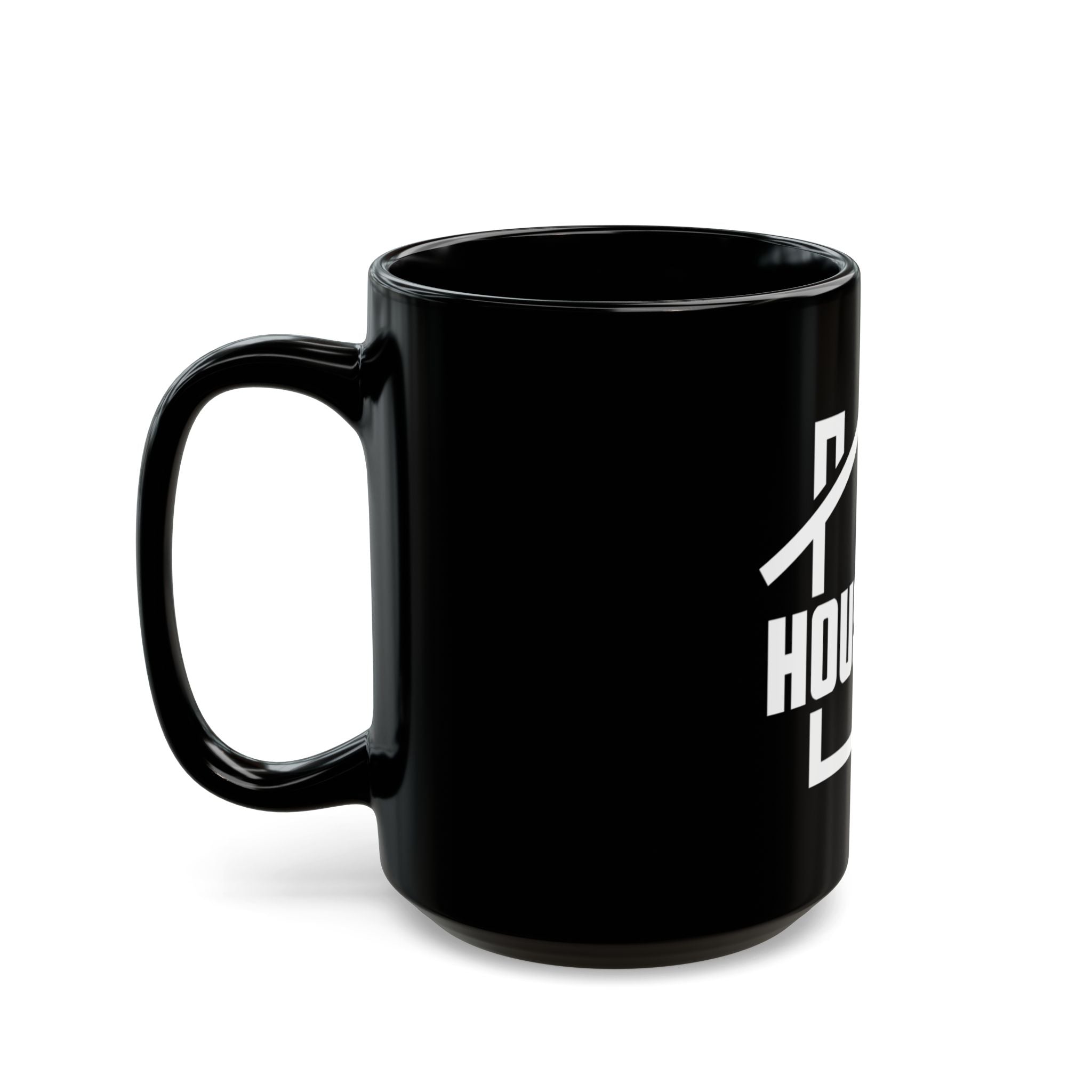 Custom Black Mug - House FM Logo | Perfect for Coffee Lovers & House Music Fans