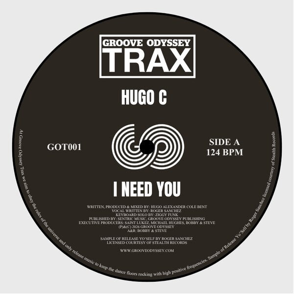 Hugo C - I Need You