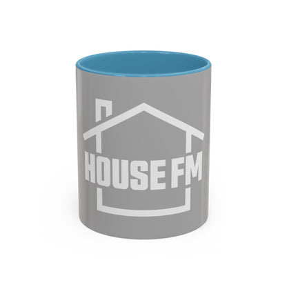 Modern House FM Coffee Mug - 11 & 15oz Accented Drinkware for Music Lovers
