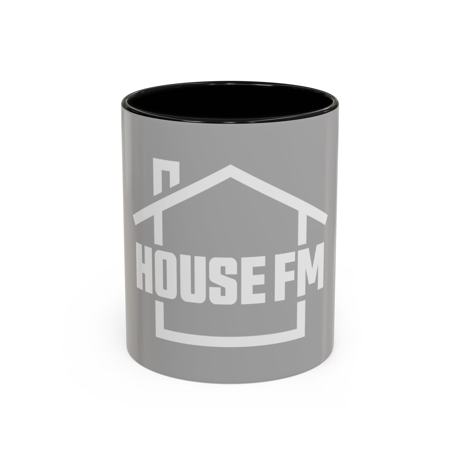 Modern House FM Coffee Mug - 11 & 15oz Accented Drinkware for Music Lovers