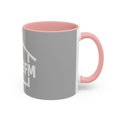 Modern House FM Coffee Mug - 11 & 15oz Accented Drinkware for Music Lovers