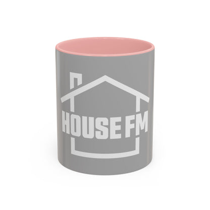 Modern House FM Coffee Mug - 11 & 15oz Accented Drinkware for Music Lovers