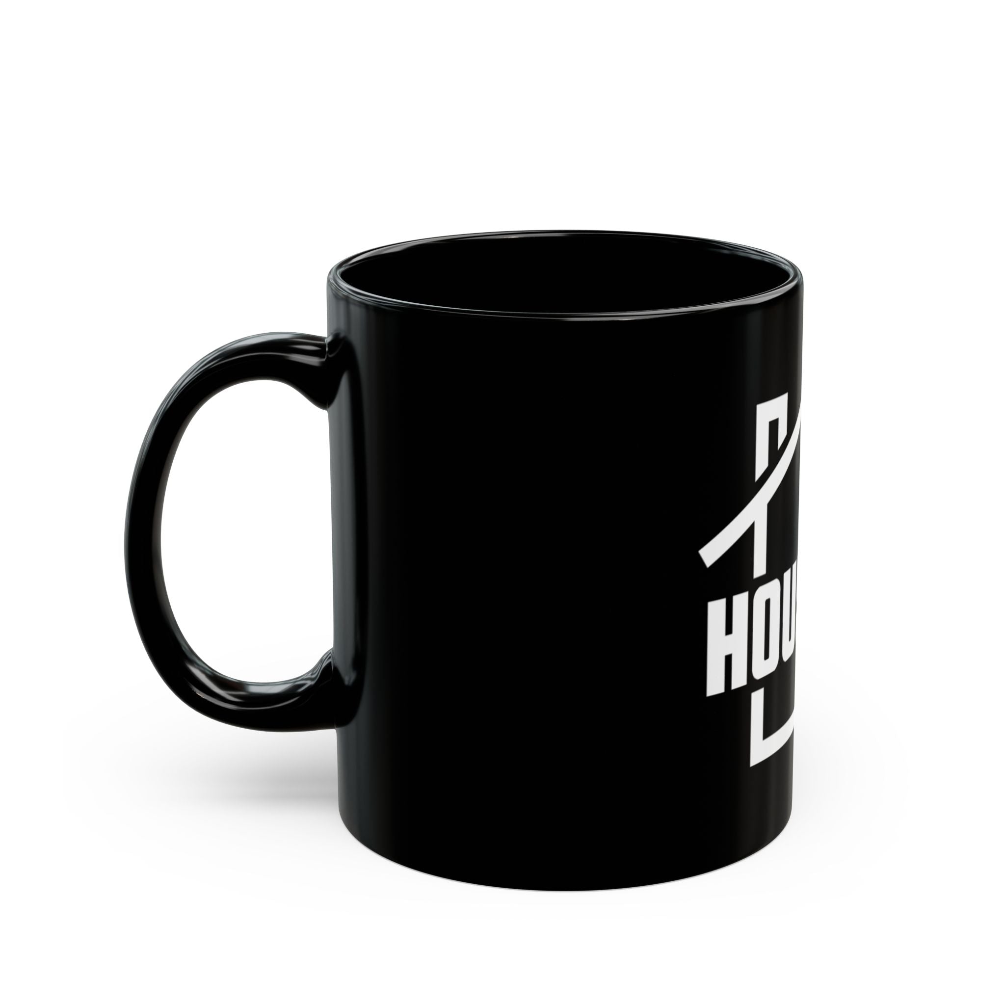 Custom Black Mug - House FM Logo | Perfect for Coffee Lovers & House Music Fans