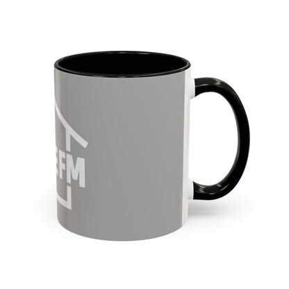 Modern House FM Coffee Mug - 11 & 15oz Accented Drinkware for Music Lovers