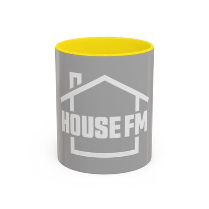 Modern House FM Coffee Mug - 11 & 15oz Accented Drinkware for Music Lovers